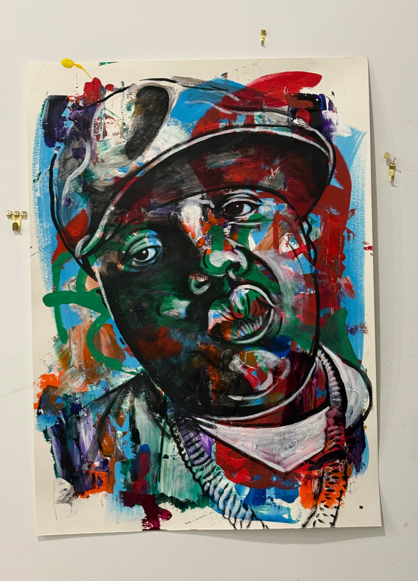 Notorious BIG painting