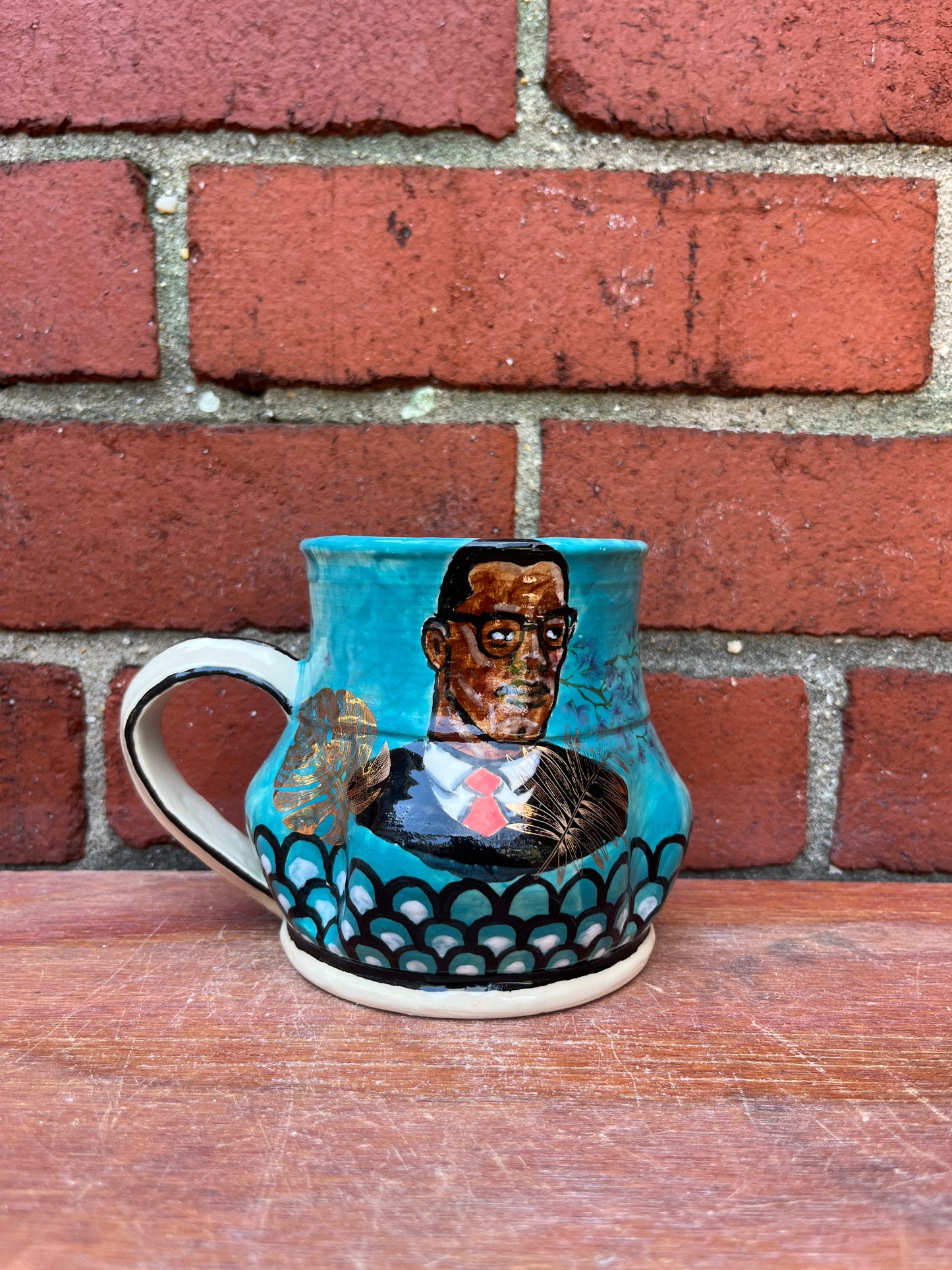 Malcolm X Portrait Mug #46