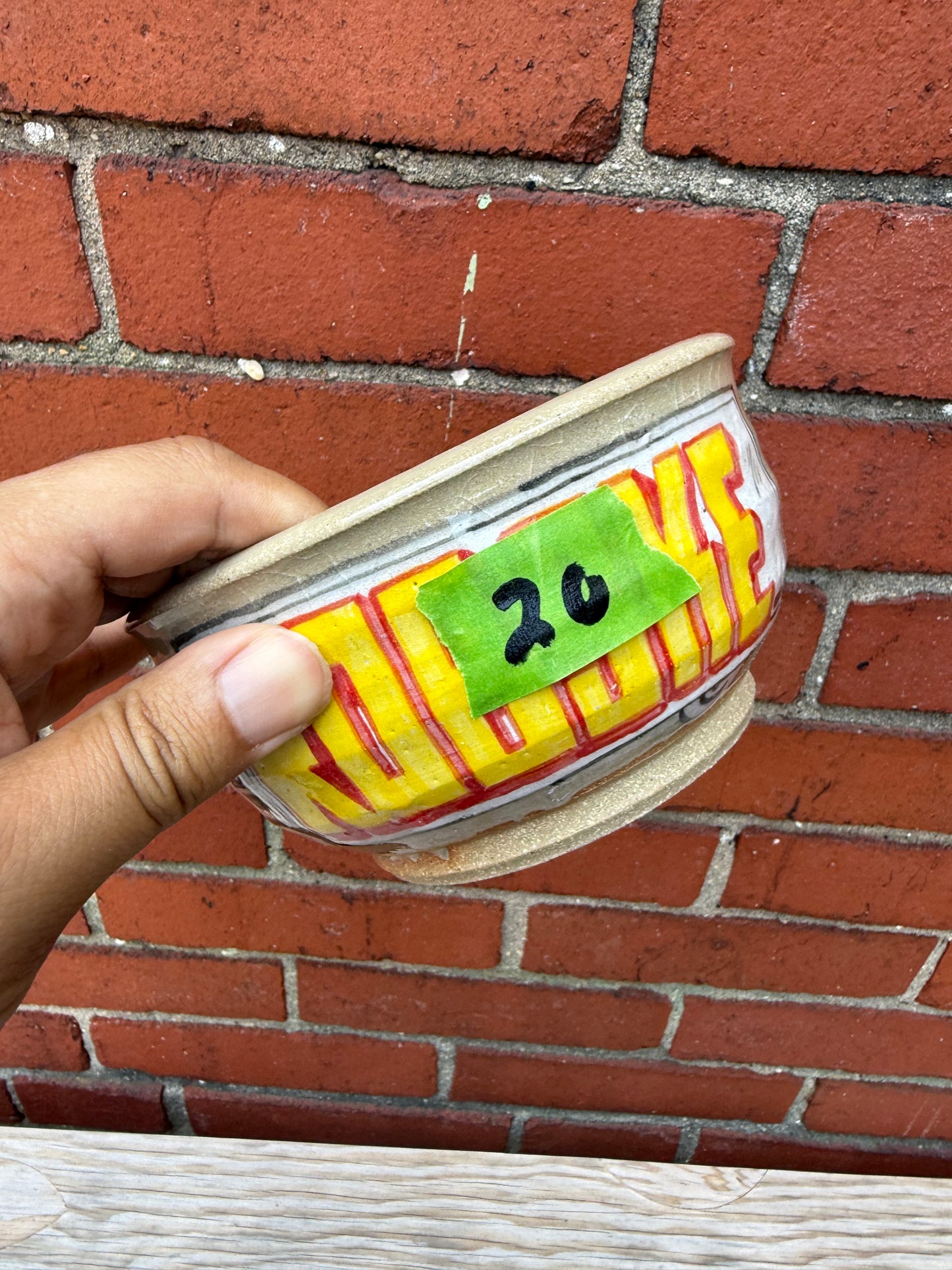 Graffiti bowl 20