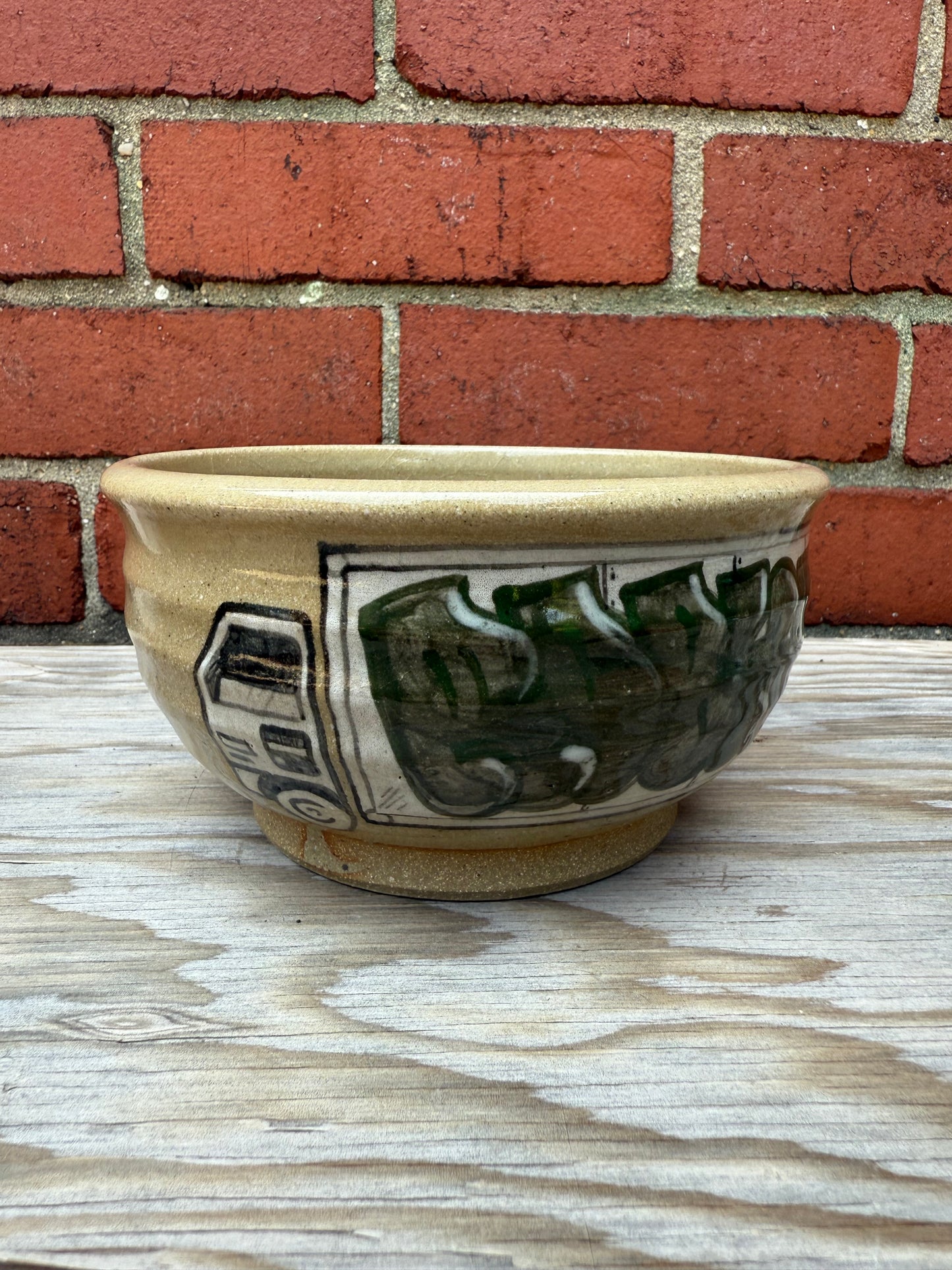 Graffiti bowl 13