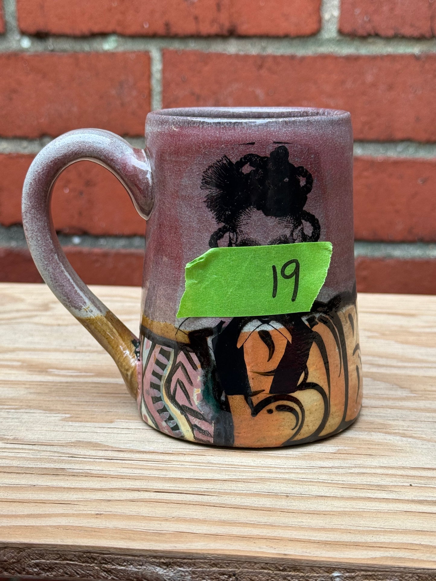 Soda Fired cup 19