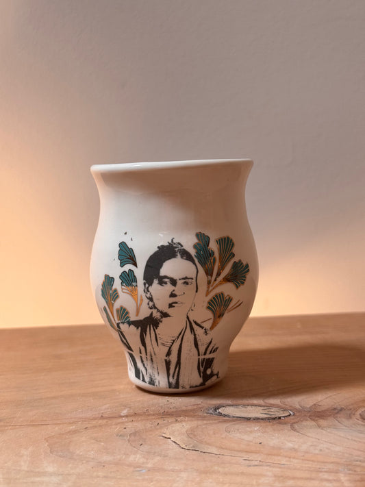 White Mini Frida Vase