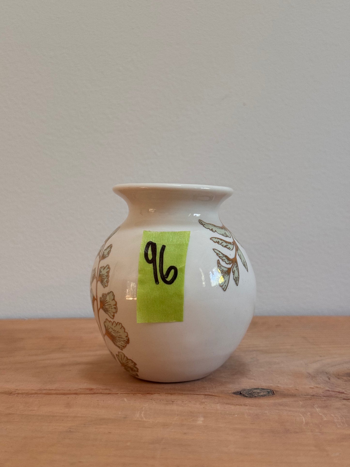 White Mini Vase #96