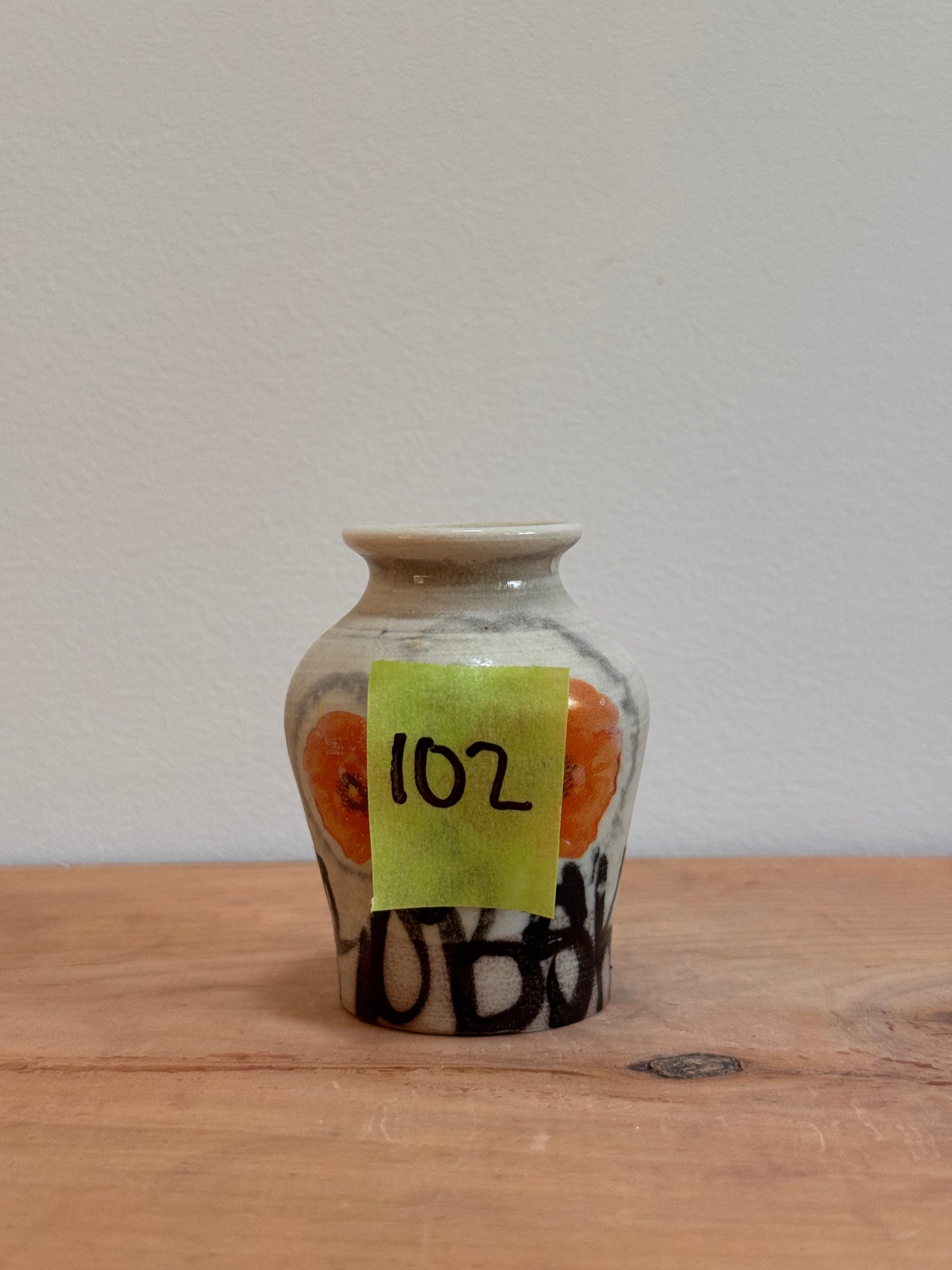 White Mini Vase #102