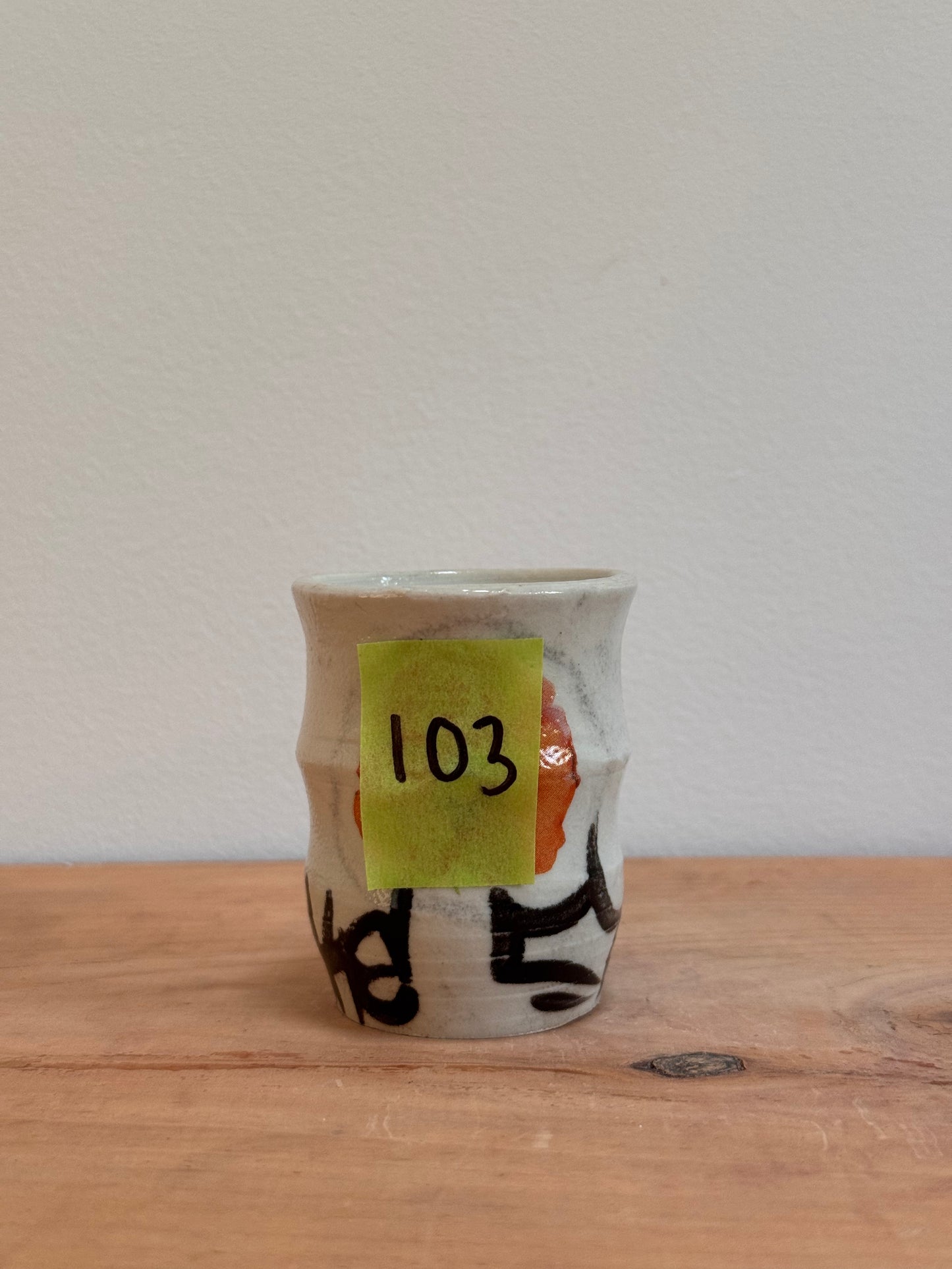 White Mini Vase #103