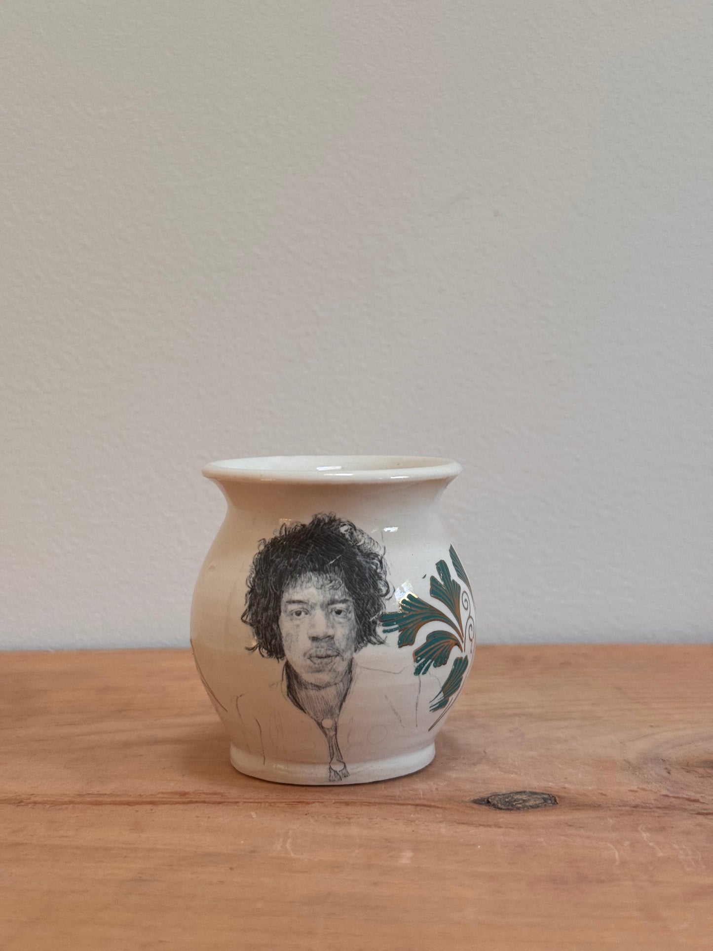 White Mini Vase #107