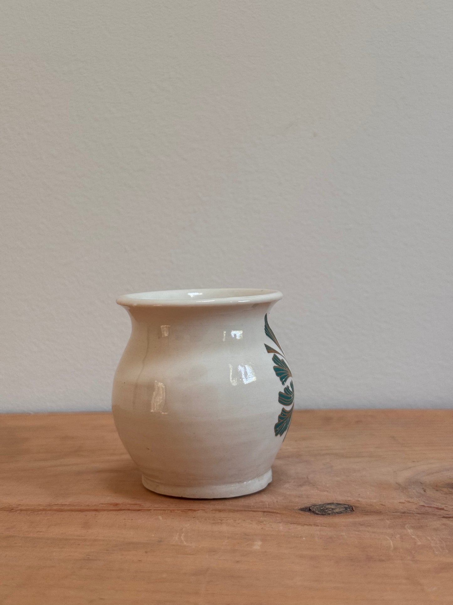 White Mini Vase #107