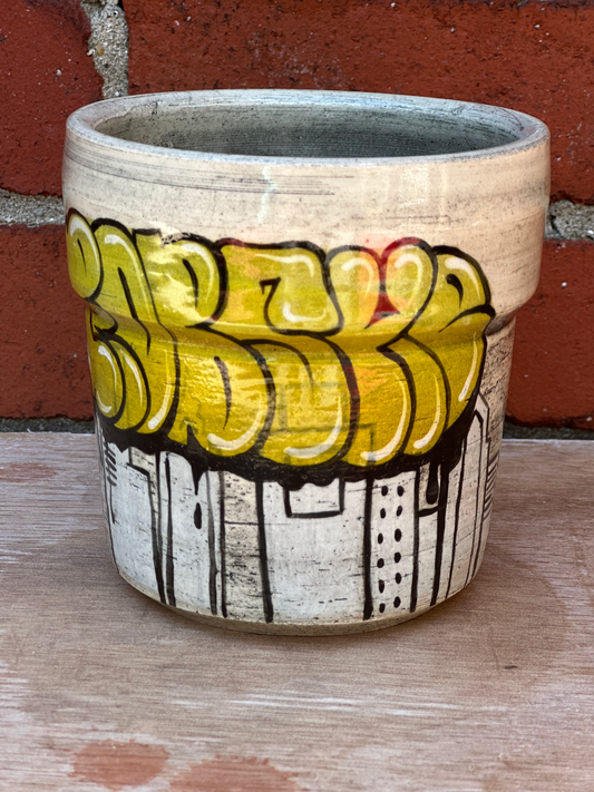 Graffiti Flower Planter 1