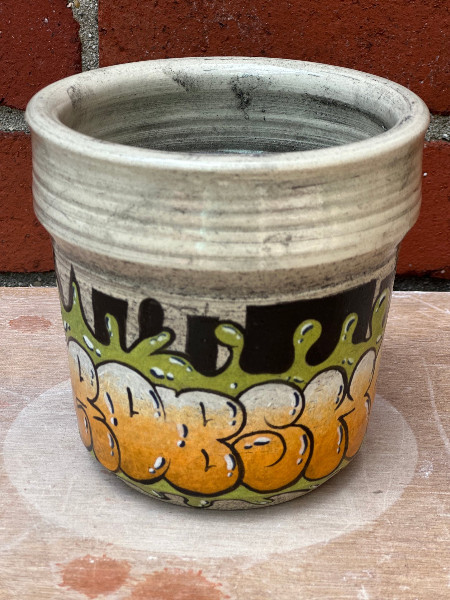 Graffiti Flower Planter 14