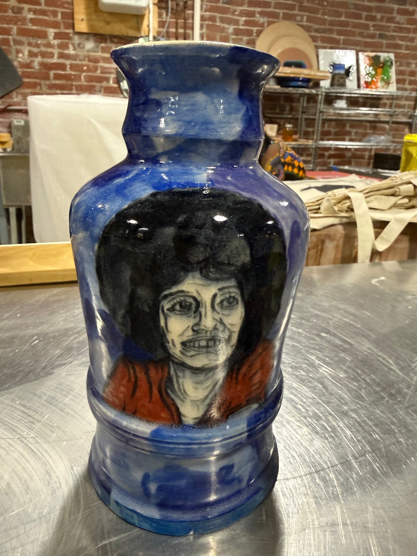 Angela Davis Vase