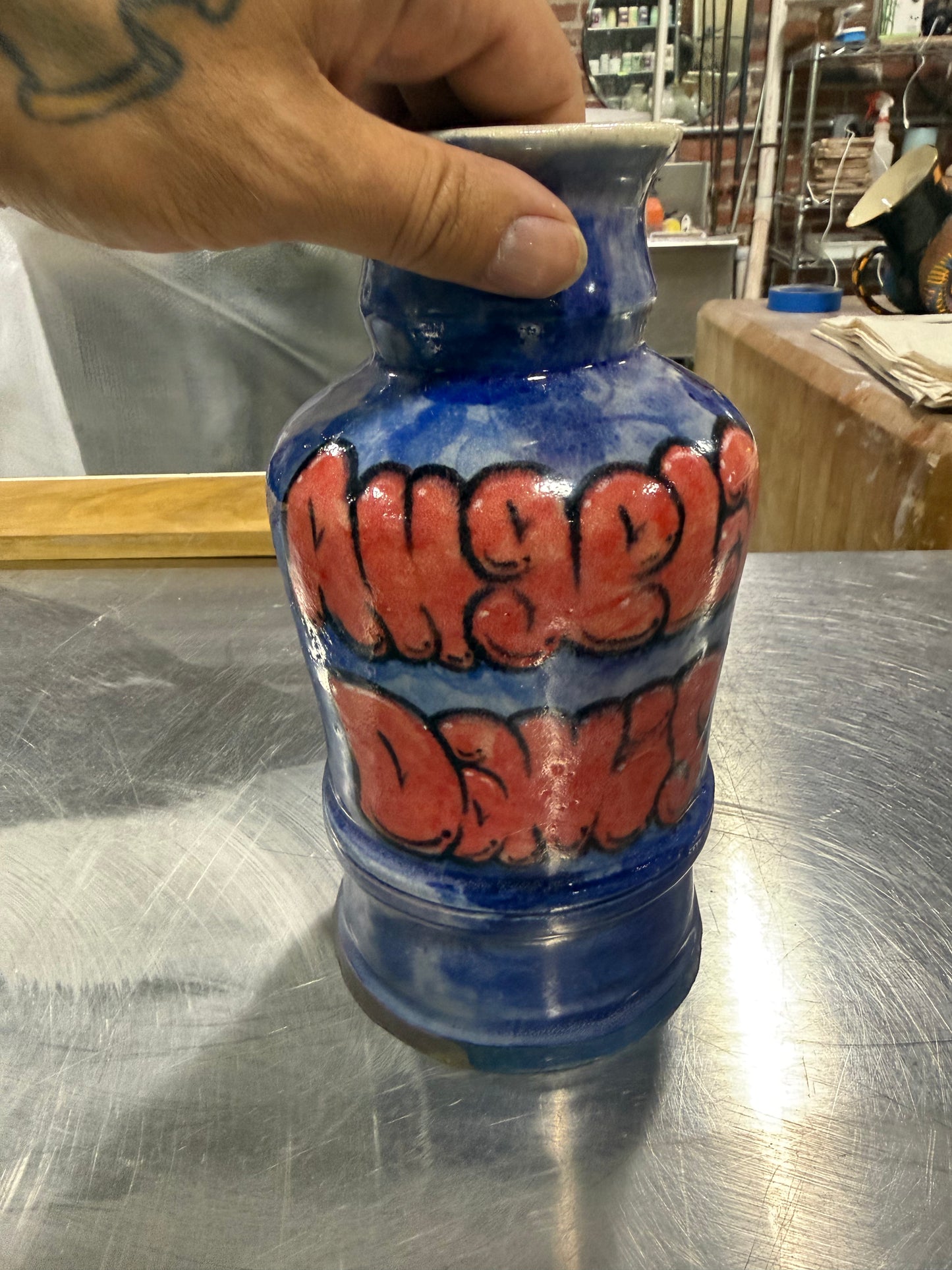 Angela Davis Vase
