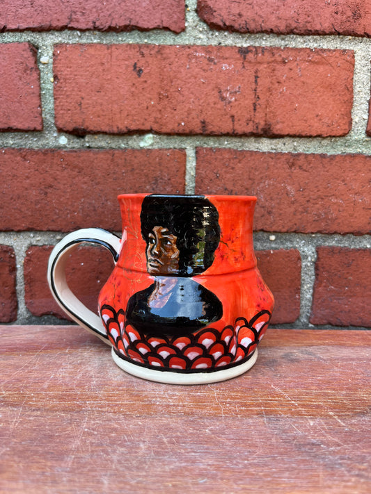 Angela Davis Portrait Mug #45