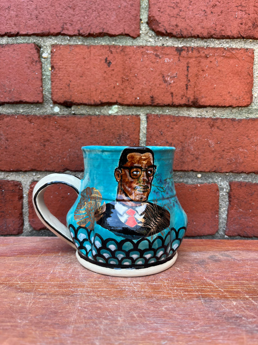 Malcolm X Portrait Mug #46